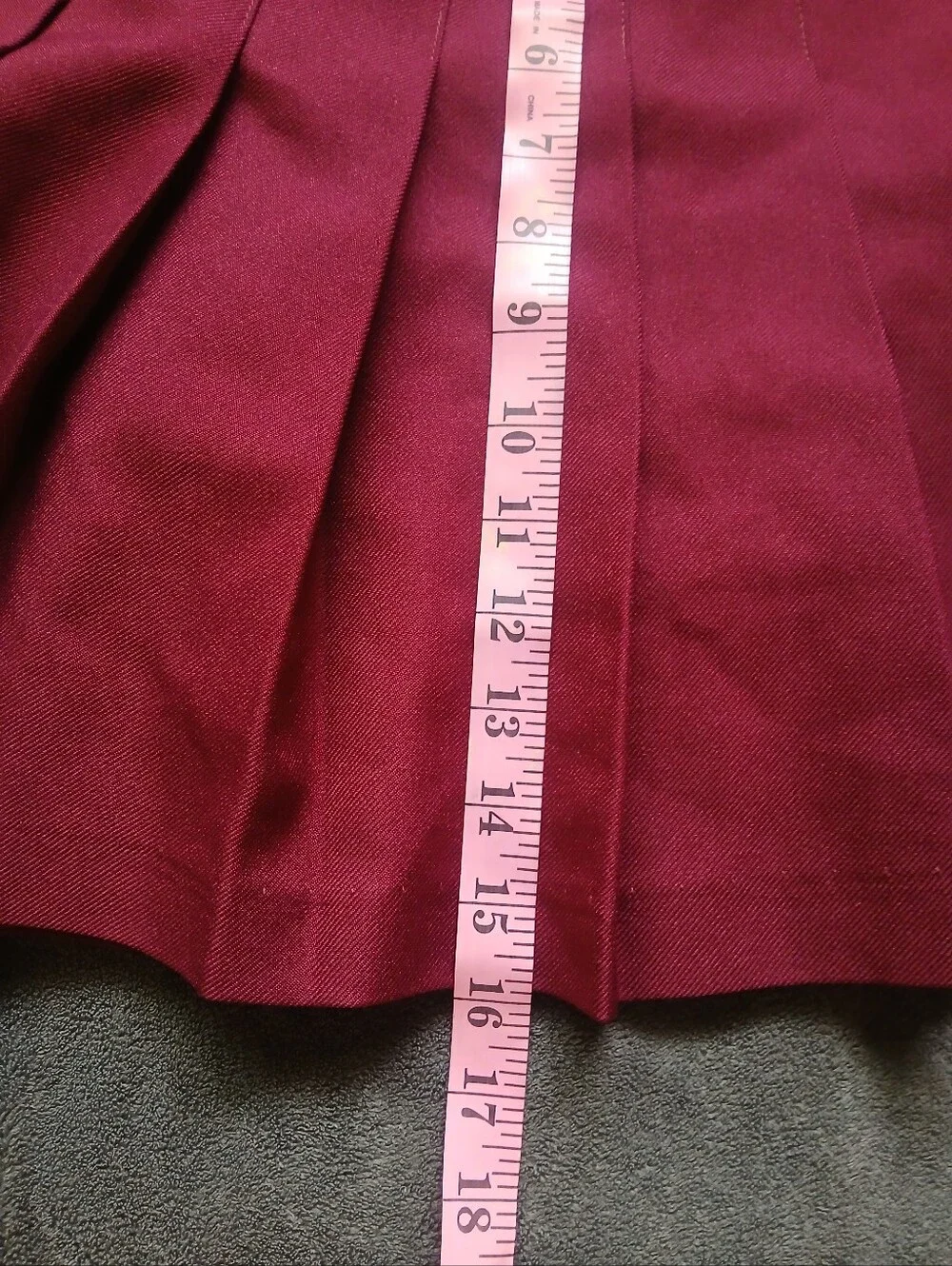 Los Angeles Apparel Pleated Tennis Skirt